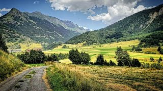 Thru Hiking The Via Alpina Red Trail Stage R124 Termignon-La-Vanoise To Modane France French Alps