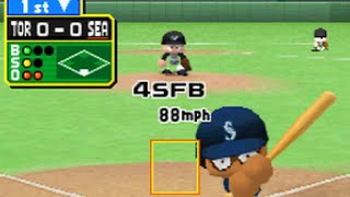 MLB Power Pros 2008 (DS) - Gameplay