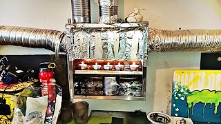 Cost Of Living STAYING WARM #3 OFF GRID DIY Candle Heater & Flowerpot Heater (Graphite HACK)