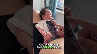 Adorable Baby Phone Moment - Watch Till the End