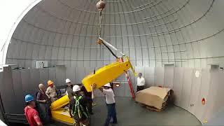 ERAU 1-meter Telescope Mount Installation | Embry-Riddle Aeronautical University (ERAU)