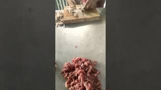 tutorial motong daging kambing #shorts