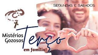 Terço de Hoje em Família! l Mistérios Gozosos [segundas e sábados]