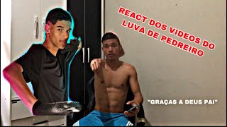 REAGINDO AOS VÍDEOS DO LUVA DE PEDREIRO - “RECEBA”