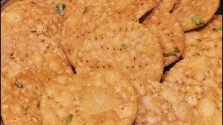 गेहूं के आटे की खस्ता पापडी l Wheat Flour Crispy Masala Papdi l Masala Papdi