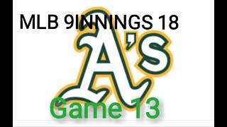 Reg. Season game 13, A's vs Dodgers - MLB9INNINGS 18