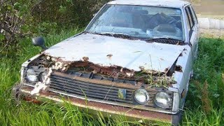 Ever wonder what it looks like to work on classic Japanese cars?