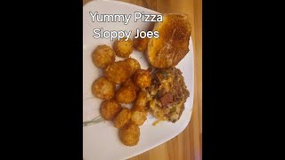 A Flavor Explosion: Homemade Pizza Sloppy Joes