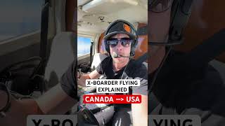 Flying Canada to USA Explained in a Private Aircraft! Pilots and Flight Training #aviation