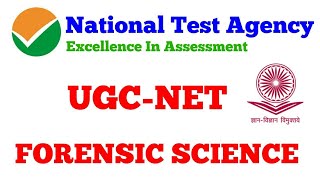 UGC NET/JRF Exam Reference Books & Study Materials for Forensic Science