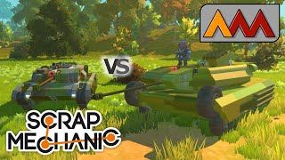 Modern MK1 makes it's presence known...  |   Scrap Mechanic Tank Battles