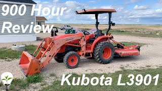 900 Hour Kubota L3901 Review