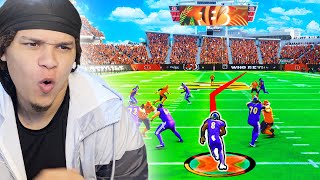 RAVENS VS BENGALS! PLAYOFF MATCHUP... MADDEN 23 GAMEPLAY