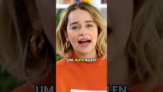 Emilia Clarke Tells Who Is Most Likely Wild On Streets #emiliaclarke #trending #shorts