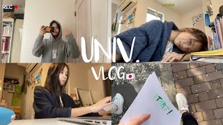 ENG)일본 대학교에서의 첫날 VLOG!!(ft. 학생증,영어 레벨테스트📚) | 大学行ってきました💦(ft. 学生証,プレイスメントテスト✏️) | jane제인