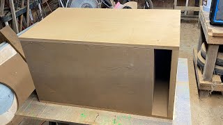 Subwoofer box build for 2 American bass hawk 12s. Part 1