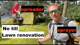 No Till Lawn Renovation - How to Change Your Grass Species