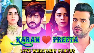 kundalibhagya serial|chinna poove mella pesu karan preeta love whatsapp status tamil💕|karan💕preeta