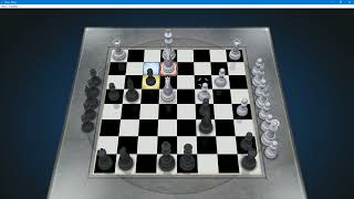 Стандартные игры Windows 7 для Windows 10 и 8.1 Chess Titans Партия Level 1 №1 Dark www.bandicam.com