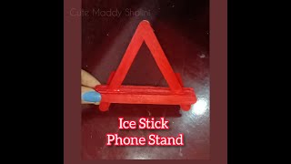 DIY Ice Stick Mobile Stand for Online Class/Stand/Charging Mobile Stand/Ice Stick Phone Stand#SHORTS