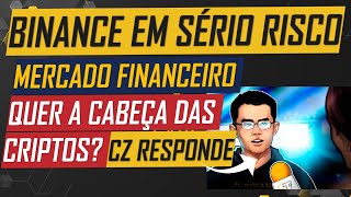 BINANCE SOFRENDO ACUSÃO E POSSÍVEL INVESTIGAÇÃO. WALL STREET NA BOTA DA MAIOR CORRETORA