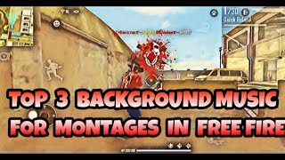 Top-3 best background music for montage in Free fire | op headshots