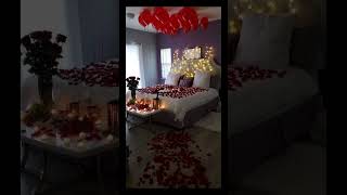 bed room decoration idea#decorating #flowerdesign #lovemarriage