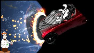 When Will $100K Starman Will Hit the Earth?