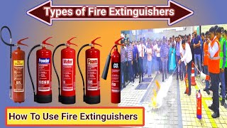 "Fire Extinguisher Training Video: Types and Uses | Fire Safety Tips ।