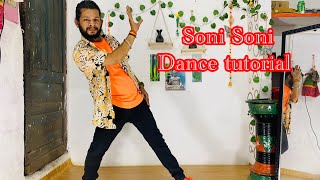 Soni soni dance tutorial | Ishq Vishq Rebound | @Rahulzzz09 #dance #tutorial #sonisonisong