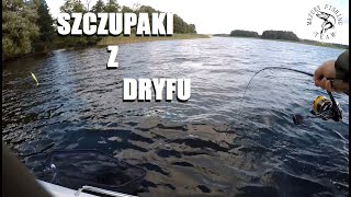 Masa szczupaków z dryfu. Penta shad w akcji