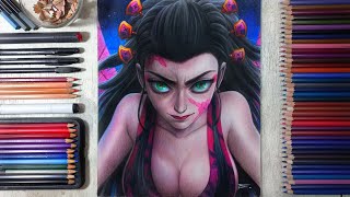 Drawing Daki - [Demon Slayer/Kimetsu no Yaiba] | Fame Art