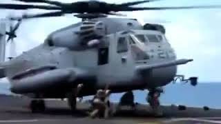 Sikorsky CH-53 Helicopter needs help to land!