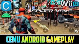 🔥 MARVEL'S AMAZING SPIDER-MAN 2 ON ANDROID - CEMU WII U EMULATOR GAMEPLAY TEST!