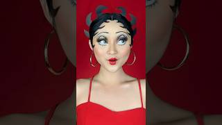 Paint the town red with Betty Boop😉💋 #bettyboop #bettyboopmakeup