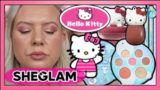 SHEGLAM HELLO KITTY MAKEUP COLLECTION Review & Swatches | Clare Walch