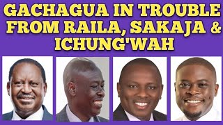 RAILA MESSAGE FROM RUTO IN MALAWI, GACHAGUA IN TROUBLE FROM ICHUNG'WAH AND SAKAJA #politics #ohh