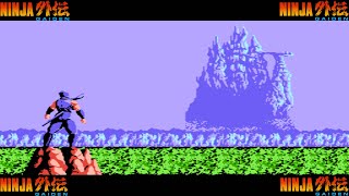 Ninja Gaiden [NES] - All Cutscenes + Boss Fights (Ending)