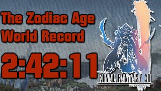 FFXII: The Zodiac Age Speedrun World Record in 2:42:11