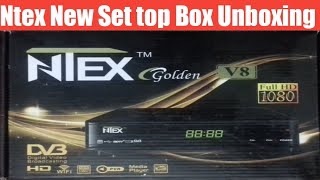 Ntex Golden V8 HD Set Top Box || Ntex 6605S NK || Dd Free Dish Set Top Box