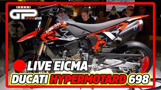 EICMA - Ducati Hypermotard 698 Mono: Desmohooligan!