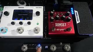 M-VAVE CHOCOLATEでAMPERO STOMP IIとstrymon SUNSETのMIDIコントロール