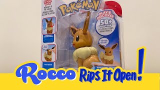 Wicked Cool Toys My Partner Eevee - Rocco Rips It Open!