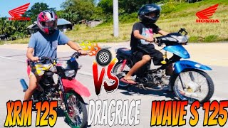 Battle of loaded | Xrm 125 vs Wave S 125 | 201 meters Drag race