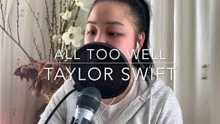 all too well (cover) Taylor swift