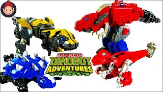 Transformers Rescue Bots Toys Dinobots Optimus Prime & Bumblebee