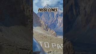 Beautiful view of passu cones...😲❤️