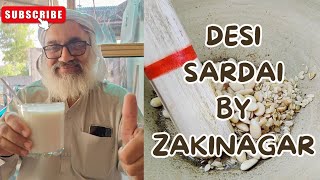 Desi Sardai Recipe by Zaki Nagar| Grmio ka mashroob| Summer Special #zakinagar #food #desi #recipe