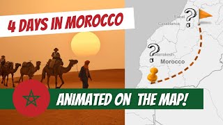 BEST MOROCCO 4 Days Itinerary | Starting in Marrakech