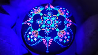 Blacklight Mandala